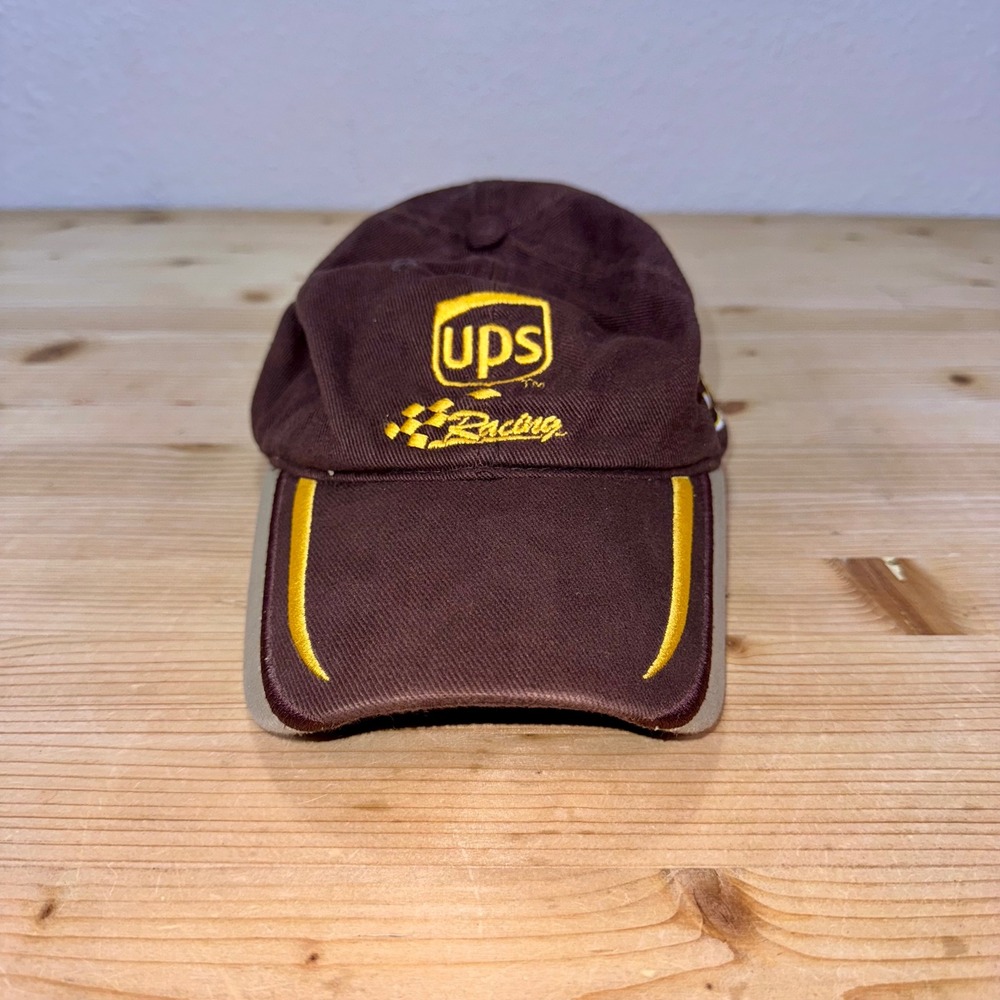 Vintage UPS Racing Dale Jarrett #88 NASCAR‎ Chase Authentics Hat